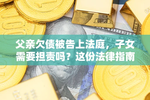 武汉父亲欠债被告上法庭，子女需要担责吗？这份法律指南必须看完