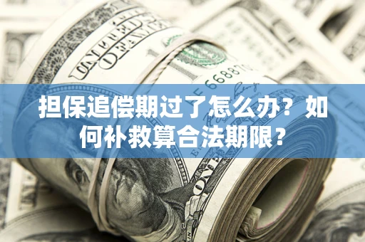 武汉担保追偿期过了怎么办？如何补救算合法期限？