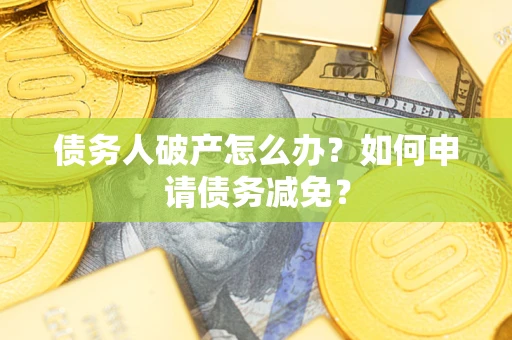 武汉债务人破产怎么办？如何申请债务减免？