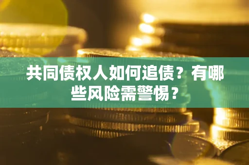 武汉共同债权人如何追债？有哪些风险需警惕？