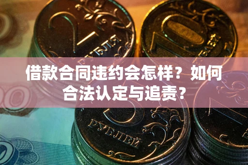 武汉借款合同违约会怎样？如何合法认定与追责？